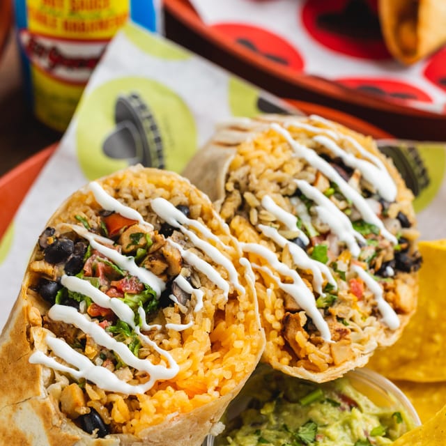 Sombrero Chicken Burrito BOGO.