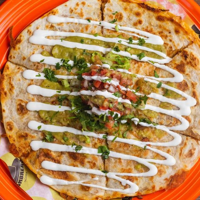 Cheese Quesadilla.