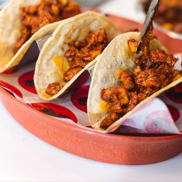 Chorizo Taco Trio.