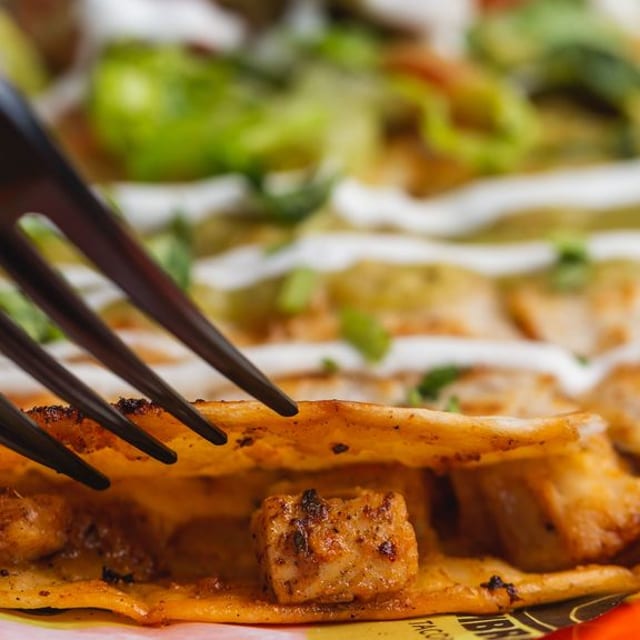 Sombrero Chicken Quesadilla.