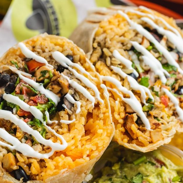 Delicious Al Pastor Burrito