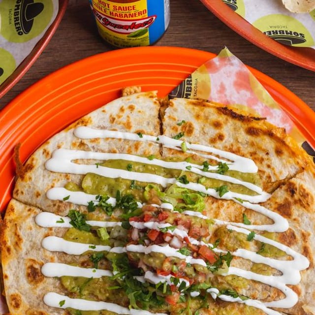 Chorizo Quesadilla.
