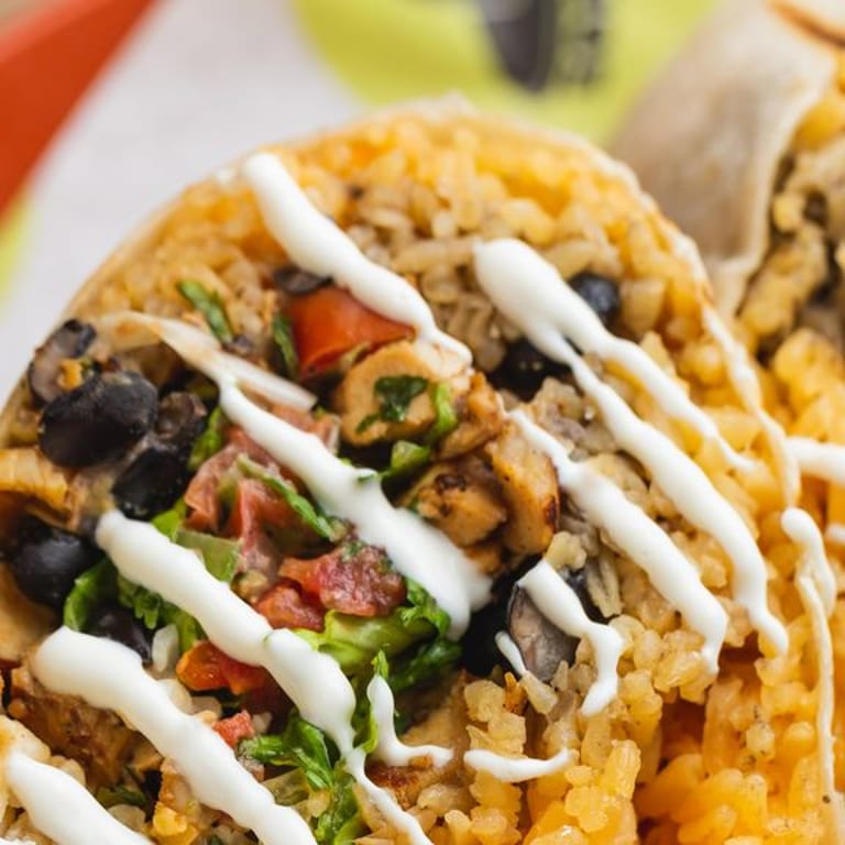 Delicious Chicken Burrito and More