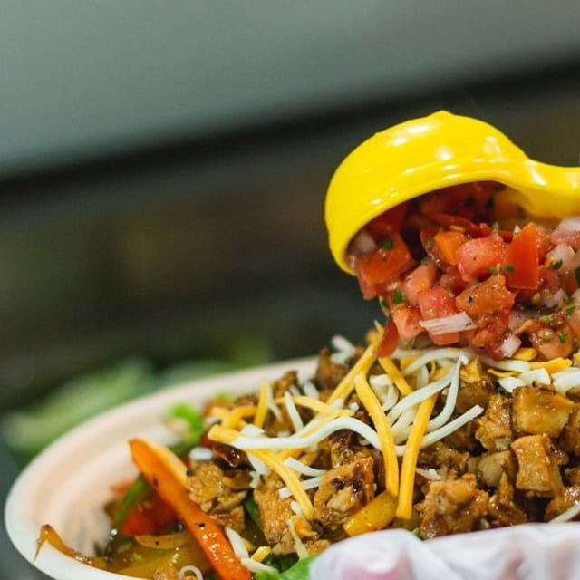 Carnitas Fajita Bowl.